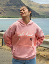 Load image into Gallery viewer, Take Heart Unisex Hoodie