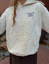 Load image into Gallery viewer, Talk to God Allover Wildflower Unisex Hoodie