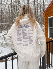 Load image into Gallery viewer, Talk to God Allover Wildflower Unisex Hoodie