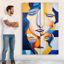 Load image into Gallery viewer, Canvas Print: "Talk"