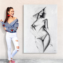 Load image into Gallery viewer, Canvas Print: "Tangible Point"