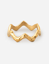 Load image into Gallery viewer, Textured Wavy Ring