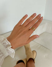 Load image into Gallery viewer, Textured Wrapped Cross Ring