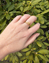 Load image into Gallery viewer, Textured Wrapped Cross Ring