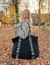 Load image into Gallery viewer, The Large Everyday Black Tote