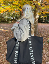 Load image into Gallery viewer, The Large Everyday Black Tote