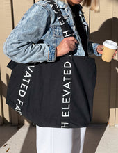 Load image into Gallery viewer, The Large Everyday Black Tote