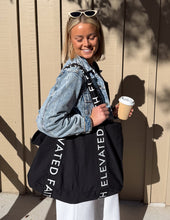 Load image into Gallery viewer, The Large Everyday Black Tote