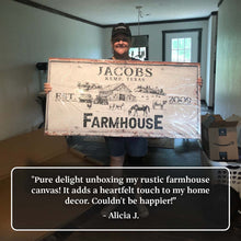 Load image into Gallery viewer, Rustic Farmhouse Personalized Sign II