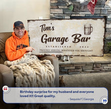 Load image into Gallery viewer, Garage Bar Sign VIII