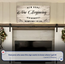 Load image into Gallery viewer, New Home Sign