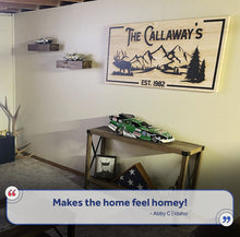 Load image into Gallery viewer, Family Mountain Sign