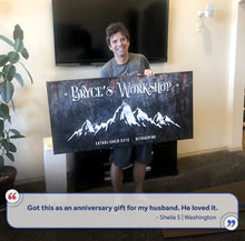 Load image into Gallery viewer, Family Mountain Home Sign III