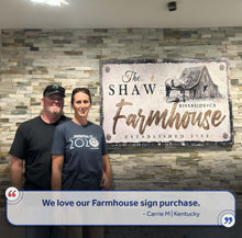 Load image into Gallery viewer, Rustic Horse Farmhouse Sign III
