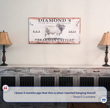 Load image into Gallery viewer, Brahman Cattle Sign III