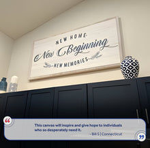 Load image into Gallery viewer, New Home, New Beginning Sign III