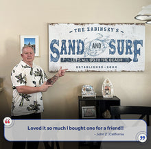 Load image into Gallery viewer, Sand And Surf Sign
