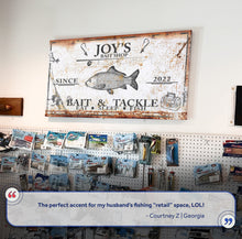 Load image into Gallery viewer, Bait and Tackle Sign III