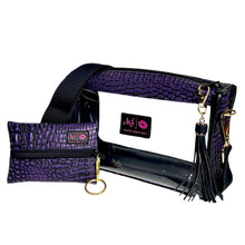 Load image into Gallery viewer, Clear Fan Girl Bag with Micro Card Holder