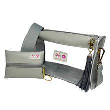 Load image into Gallery viewer, Clear Fan Girl Bag with Micro Card Holder