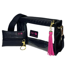 Load image into Gallery viewer, Clear Fan Girl Bag with Micro Card Holder