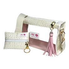 Load image into Gallery viewer, Clear Fan Girl Bag with Micro Card Holder