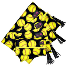 Load image into Gallery viewer, Sports Fan Softball Black