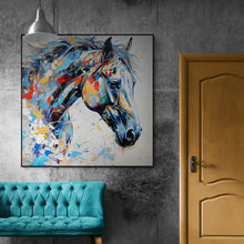 Load image into Gallery viewer, Canvas Print: "Vivid Steed"