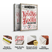 Load image into Gallery viewer, Valentines Day Kissing Booth Sign III