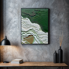 Load image into Gallery viewer, Canvas Print: "Verdant Cliffs"