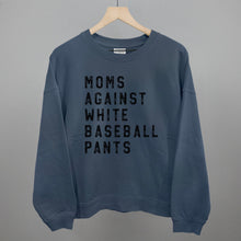 Load image into Gallery viewer, Moms Against White Baseball Pants