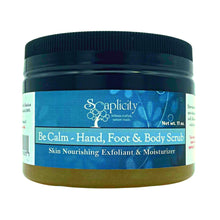 Load image into Gallery viewer, Be Calm Hand, Foot &amp; Body Sugar Scrub