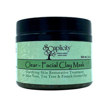 Load image into Gallery viewer, Clear Facial Clay Mask
