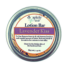 Load image into Gallery viewer, Lavender Kiss Lotion Bar