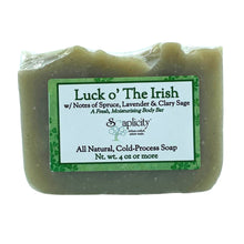Load image into Gallery viewer, Luck o' The Irish Soap Bar