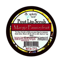 Load image into Gallery viewer, Mango Passionfruit Pout Lip Scrub