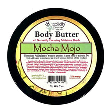 Load image into Gallery viewer, Mocha Mojo Body Butter with Natural Caffeine