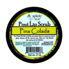 Load image into Gallery viewer, Pina Colada Pout Lip Scrub