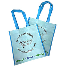 Load image into Gallery viewer, Soaplicity Reusable Shopping Tote Bags