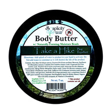 Load image into Gallery viewer, Take A Hike Body Butter - 100% Natural Bug Repellent with Natural Sun Protection