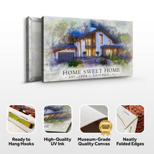 Load image into Gallery viewer, Home Sweet Home Watercolor Sign II
