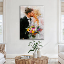 Load image into Gallery viewer, Custom Wedding Watercolor Portrait