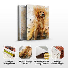 Load image into Gallery viewer, Pet Watercolor Portrait Custom Wall Art