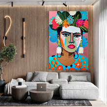 Load image into Gallery viewer, Canvas Print: "Floral Muse II"