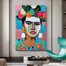Load image into Gallery viewer, Canvas Print: "Floral Muse II"