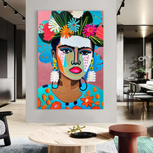 Load image into Gallery viewer, Canvas Print: "Floral Muse II"