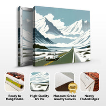 Load image into Gallery viewer, Canvas Print: "Alpine Journey"