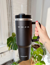 Load image into Gallery viewer, WWJD 40 oz Tumbler