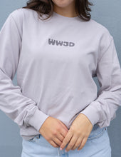 Load image into Gallery viewer, WWJD Purple Unisex Tee