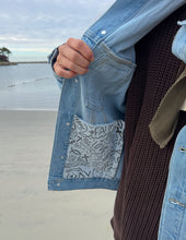 Load image into Gallery viewer, What a Friend In Jesus Denim Jacket